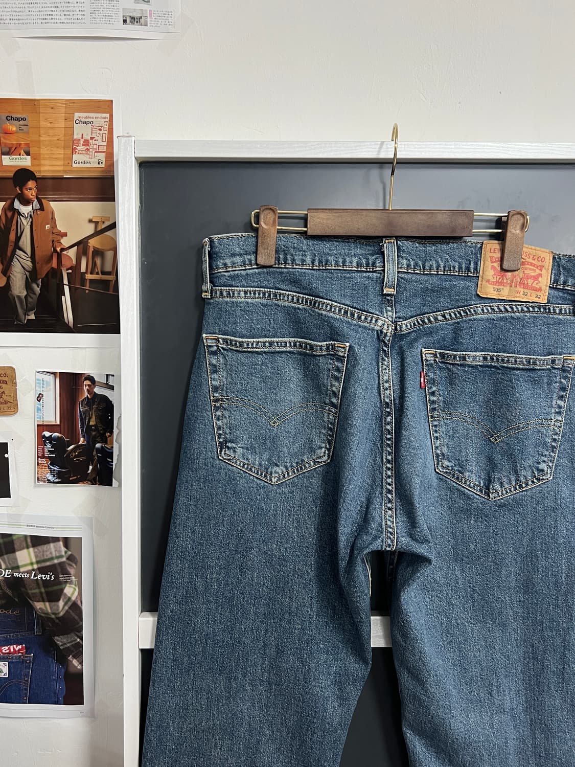Levis 리바이스 505 레귤러 스트레이트 데님 팬츠 상품이미지2