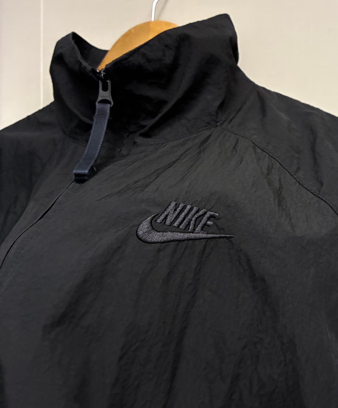(XL)나이키 빅스우시 우븐 블랙 나일론 바람막이자켓  나이키 빅스우시  상품이미지4