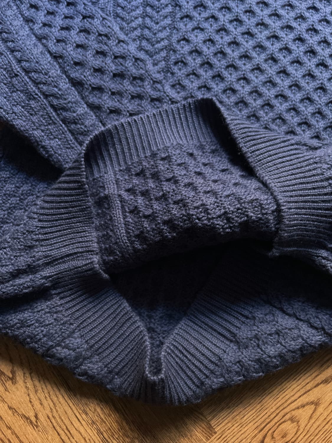 [2XL]90's Arancrafts 아일랜드제 피셔맨 아란 스웨터 상품이미지5