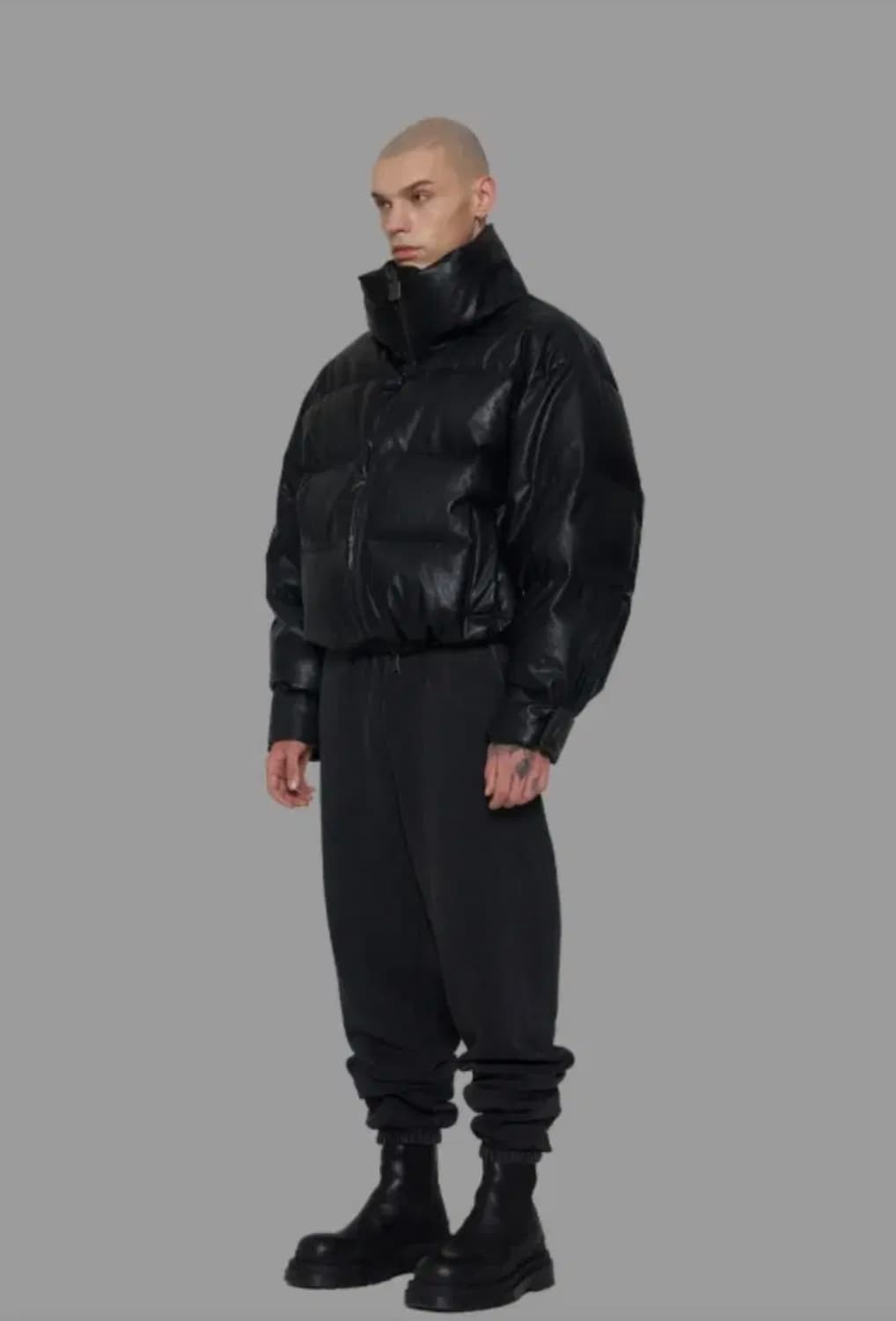 kkst 깡 에드리엘로스 레더 푸퍼 패딩자켓 50 상품이미지2