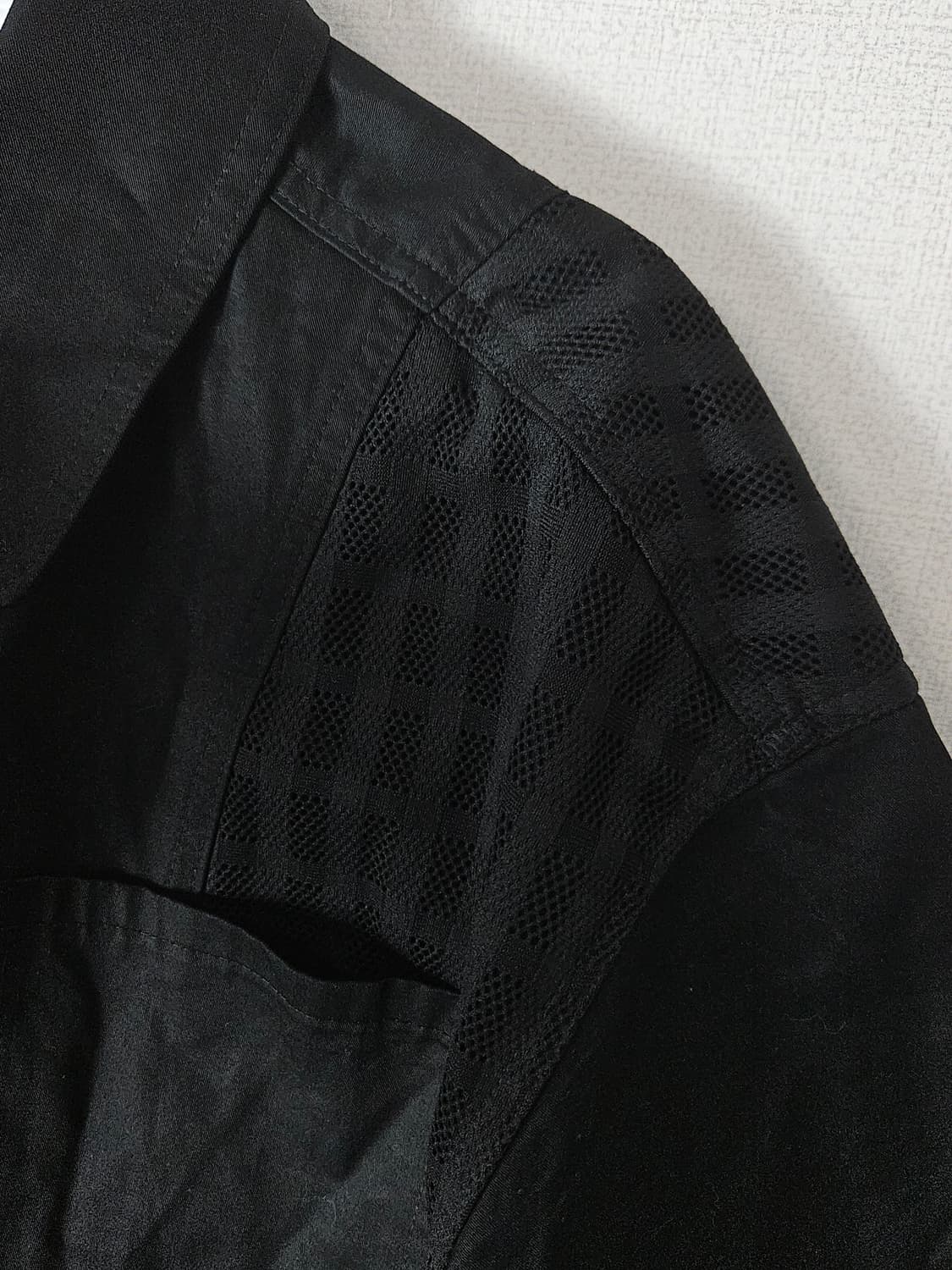 메종미네드 오버 웹 하프셔츠 반팔셔츠 블랙 M 상품이미지6