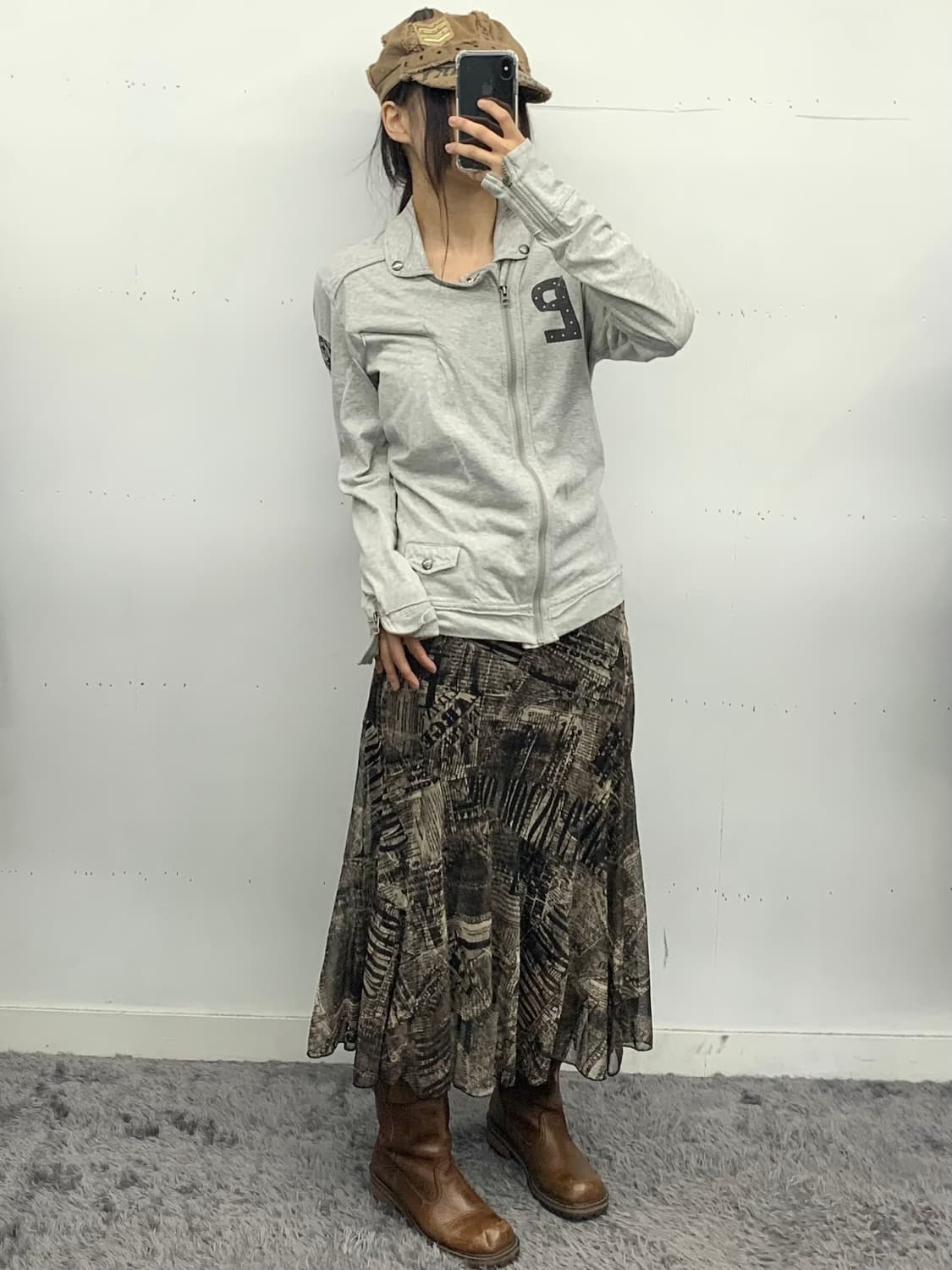 디젤 코튼 라이더 집업 상품이미지3