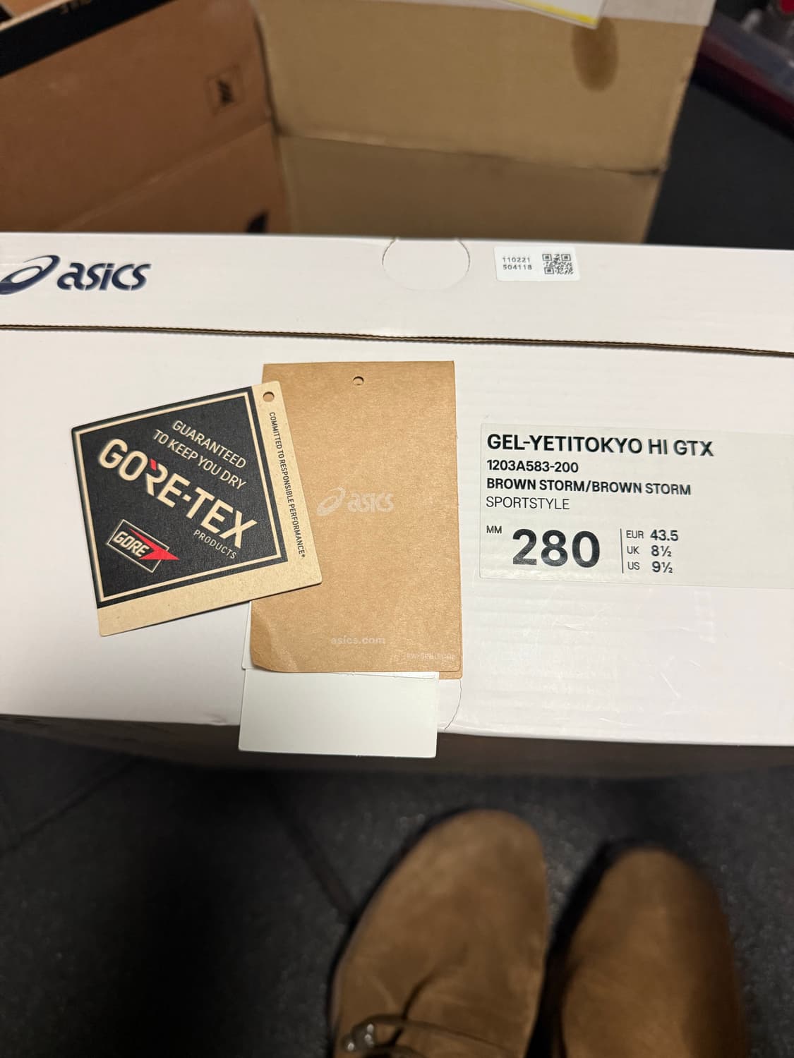 아식스 논네이티브 젤예티 280 상품이미지10