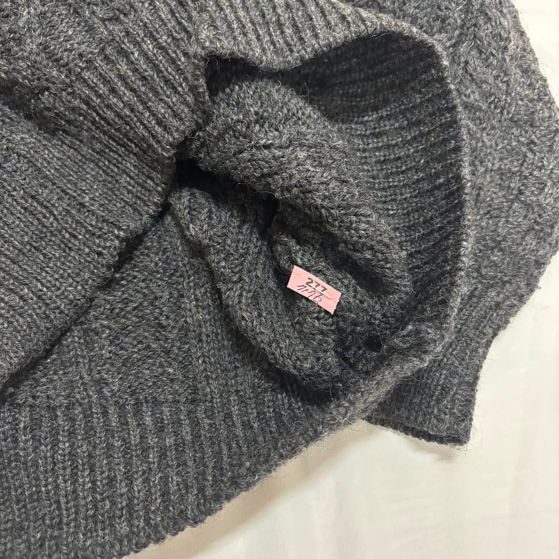 아란 크래프크 피셔맨 울 스웨터 상품이미지4