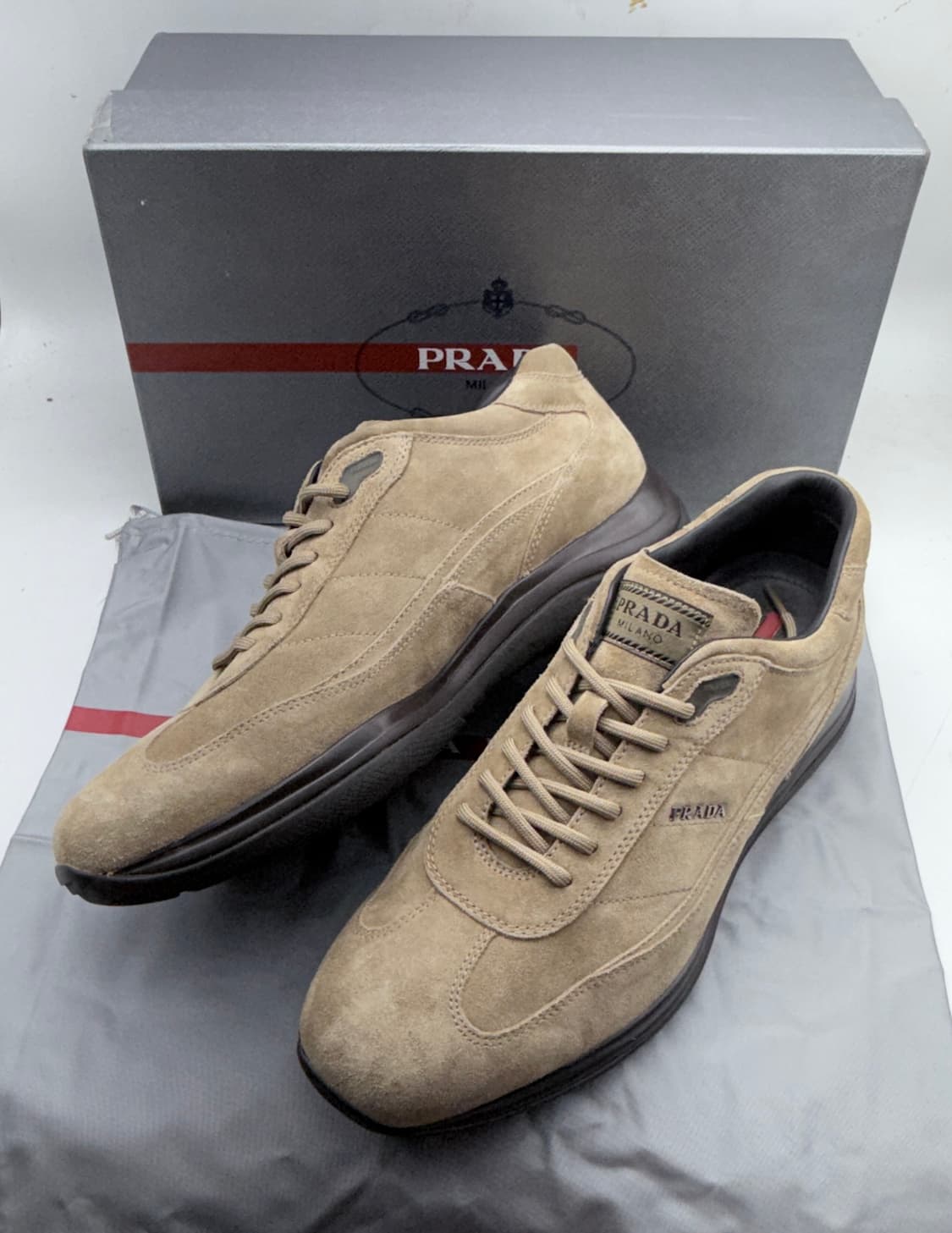 정품)프라다 스니커즈280 상품이미지4