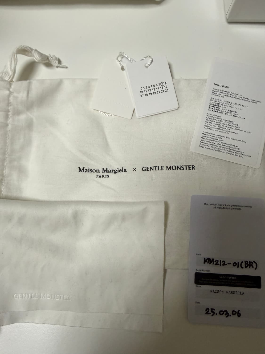 젠틀몬스터 마르지엘라 MM212 블랙브라운 상품이미지3