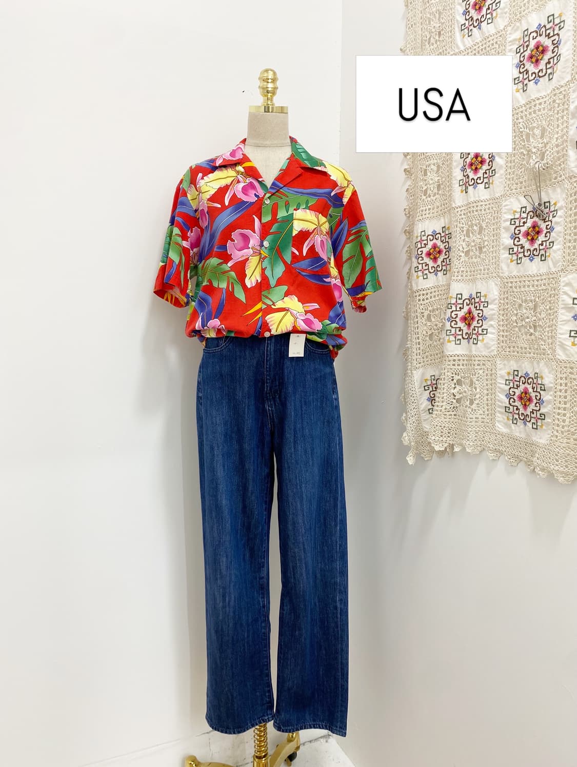 USA 하와이안 셔츠 상품이미지1