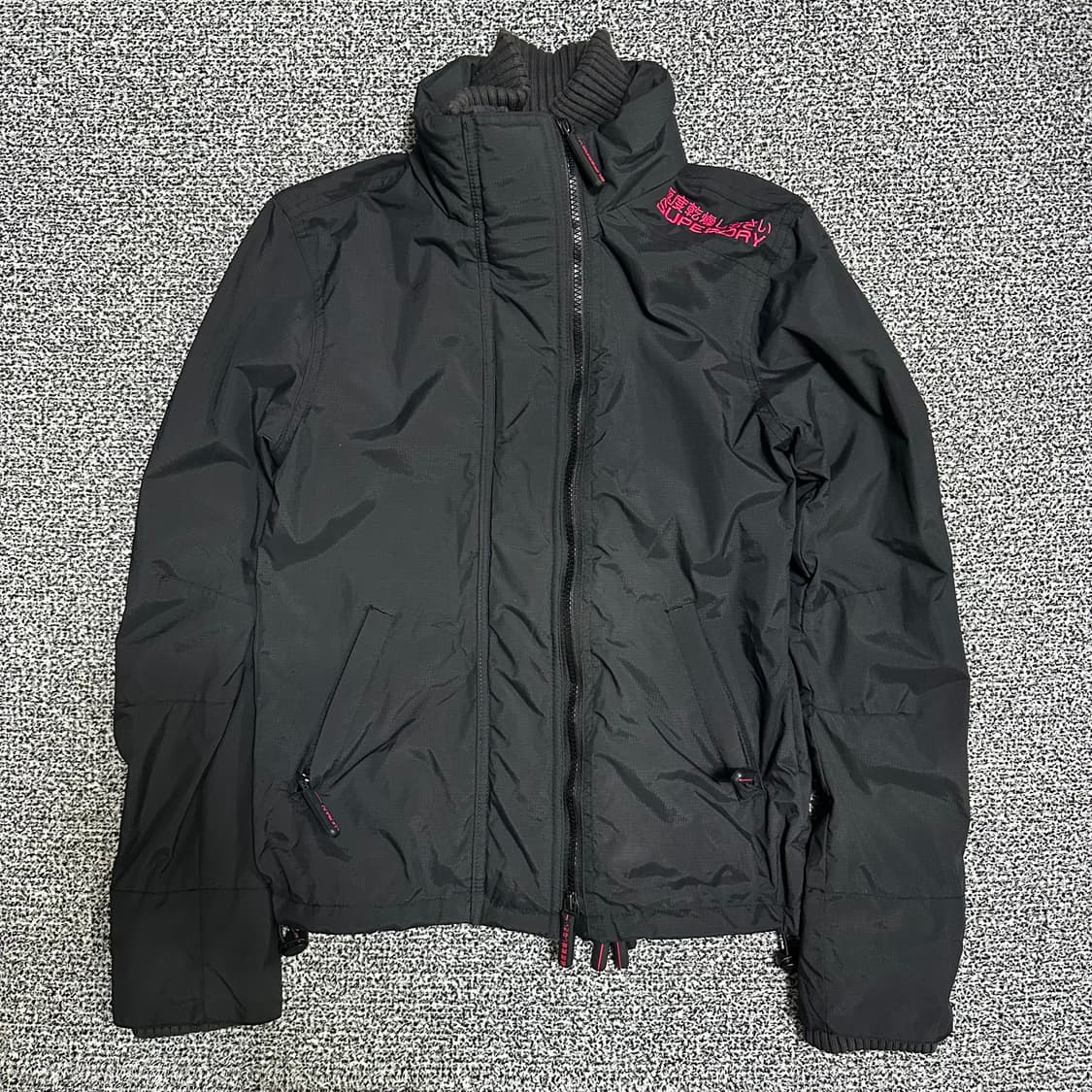 (S) 슈퍼드라이 블랙 바람막이 자켓 상품이미지1