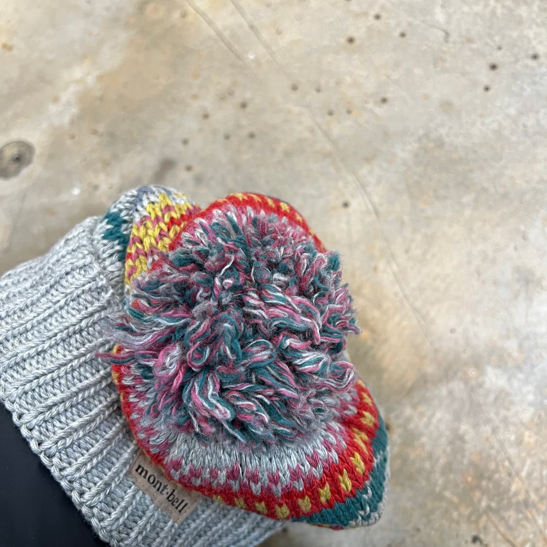 몽벨 자카드 니트 캡 상품이미지4