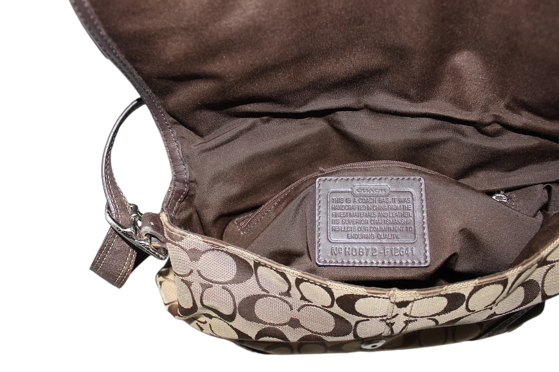 2000s COACH Y2K 코치 모노그램 숄더백 상품이미지5