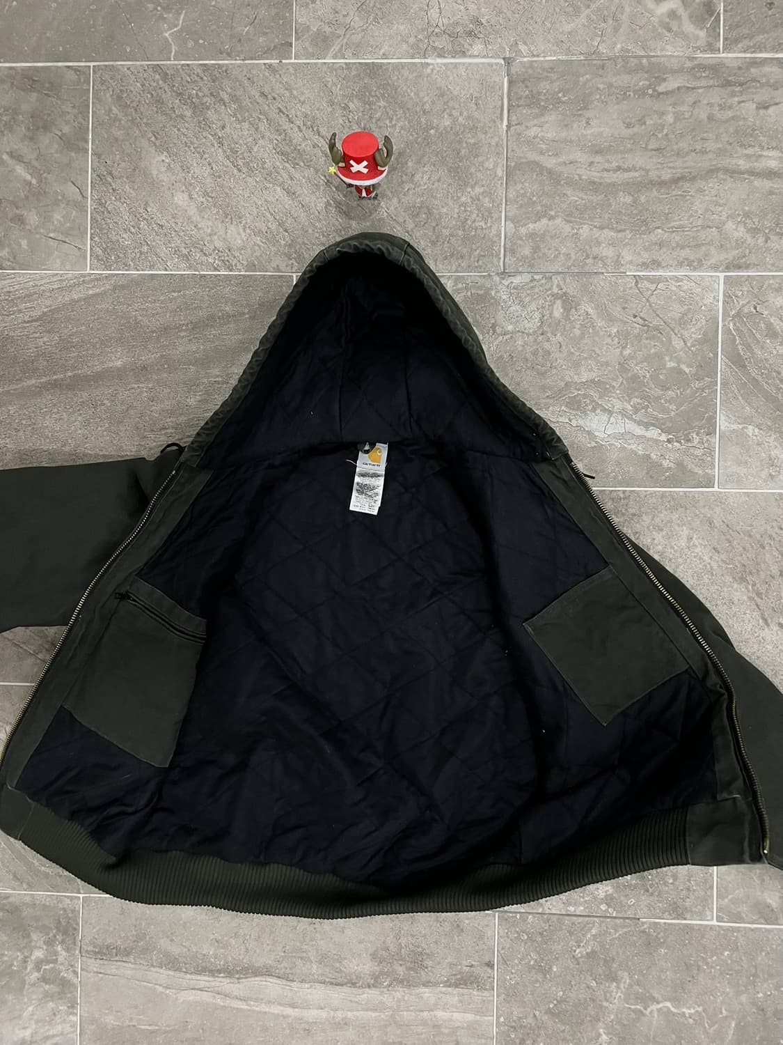 (L) 칼하트 덕 액티브 후드자켓 J130 MOS 모스그린 상품이미지3