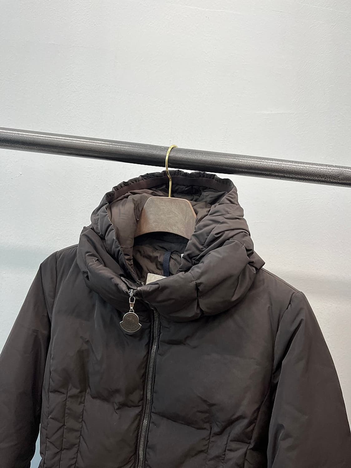 여) 몽클레어 초코브라운 롱패딩 상품이미지2