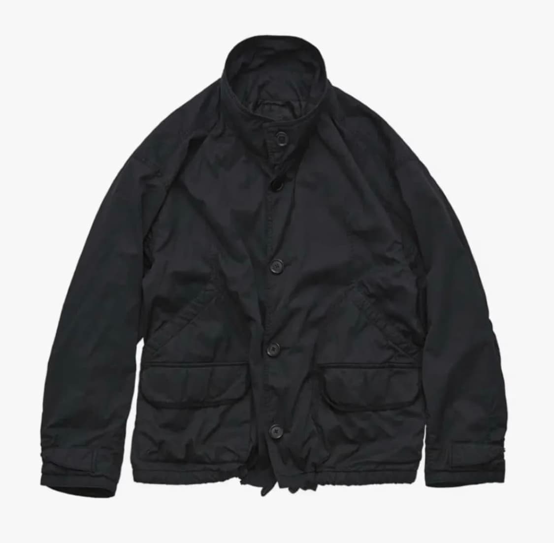 [3] 폴리테루 크롭헌팅자켓 블랙 상품이미지1