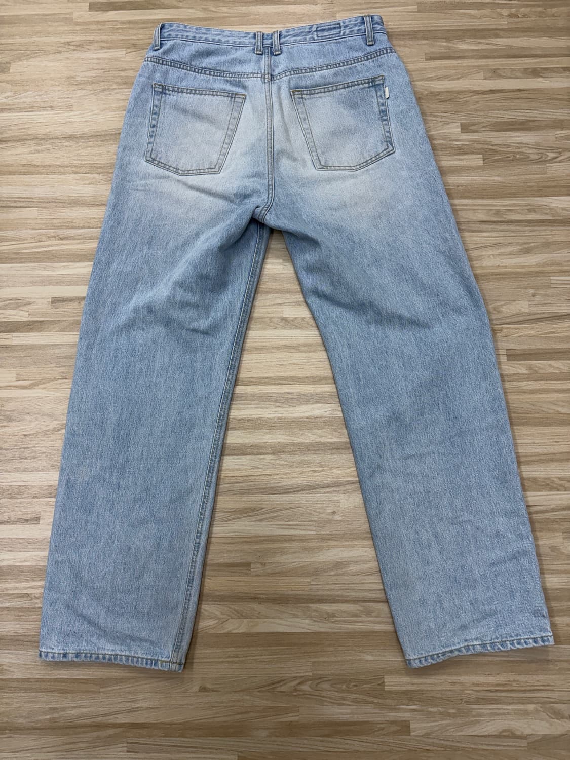 인더로우 와이드 테이퍼드 데님팬츠 2사이즈 상품이미지7