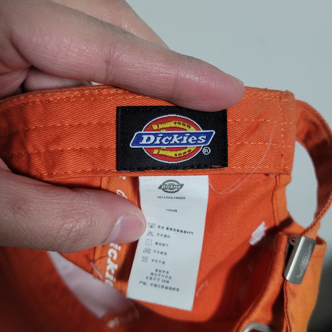 DICKIES 디키즈 오렌지 볼캡 빈티지 모자 상품이미지6