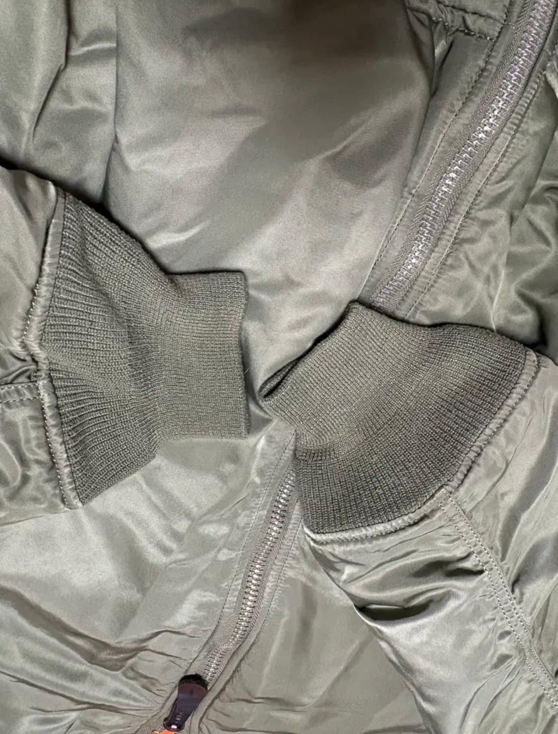 XL 알파인더스트리 ma-1 세이지그린 상품이미지5