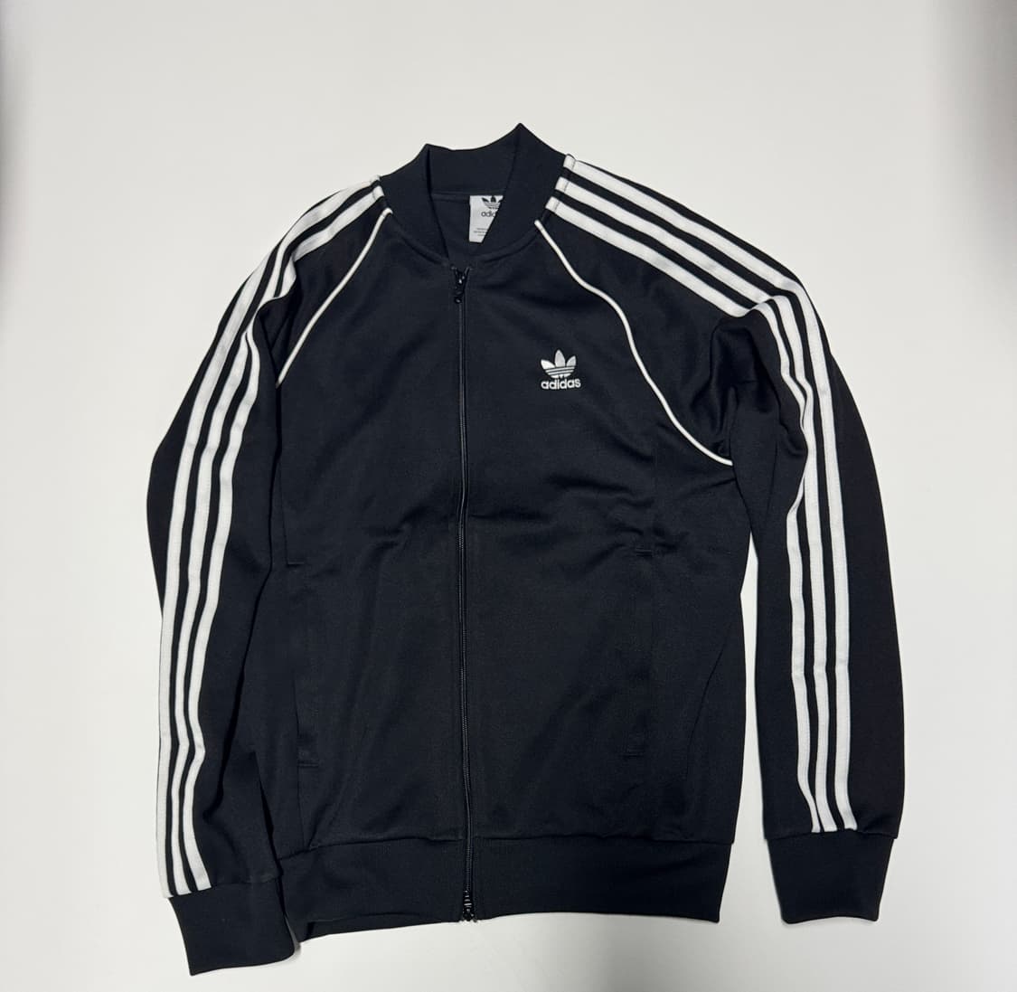 아디다스 슈퍼스타 투 웨이 트랙탑 져지 M ~ L 블랙 상품이미지1