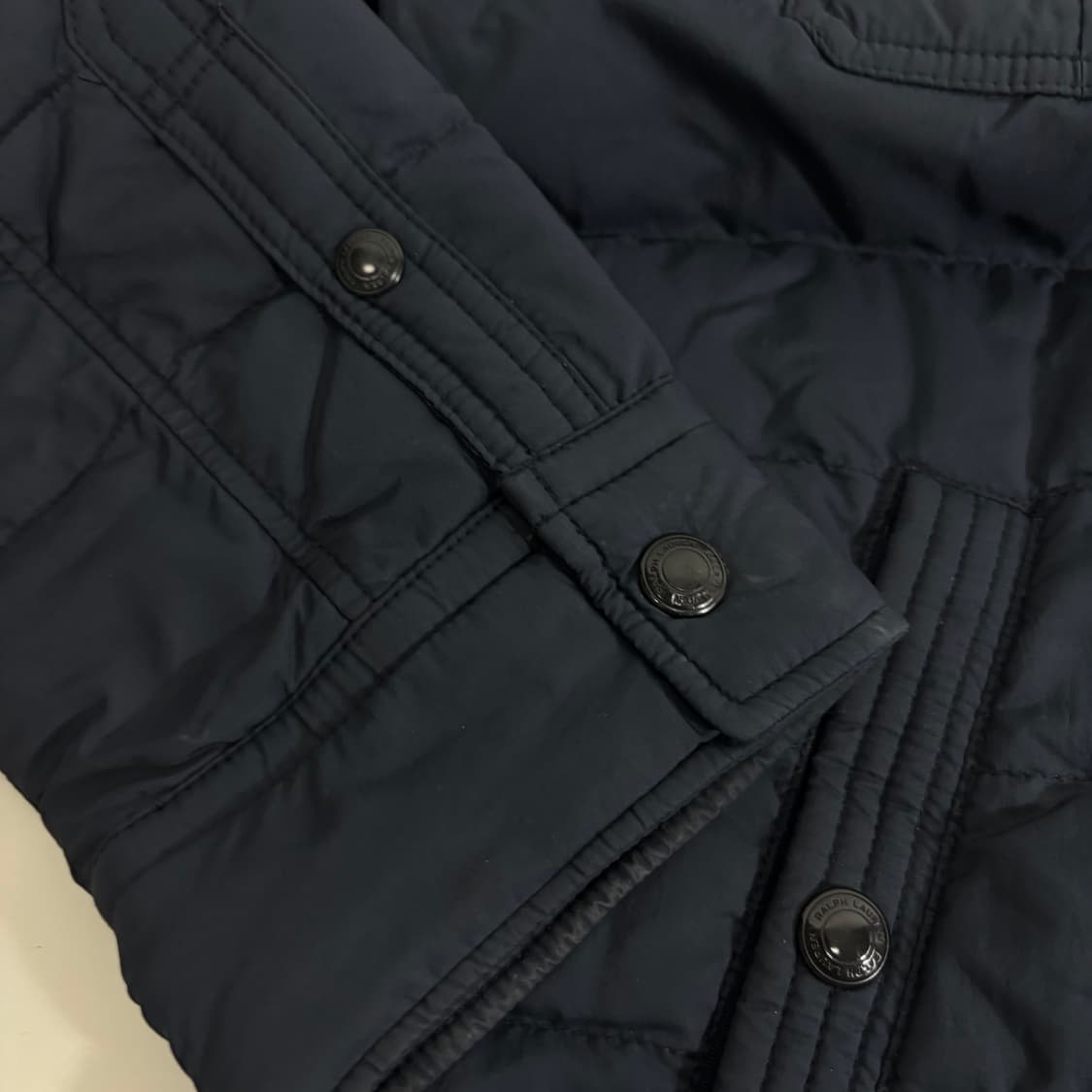 M 폴로 랄프로렌 네이비 경량패딩 상품이미지5