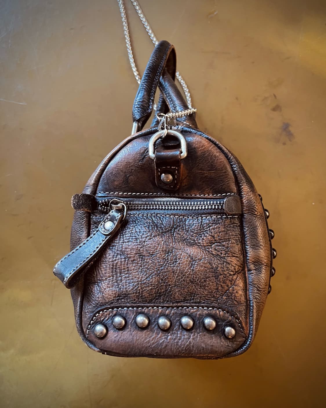 90-00s LAGUNA BEACH Studs Leather Bag 상품이미지6