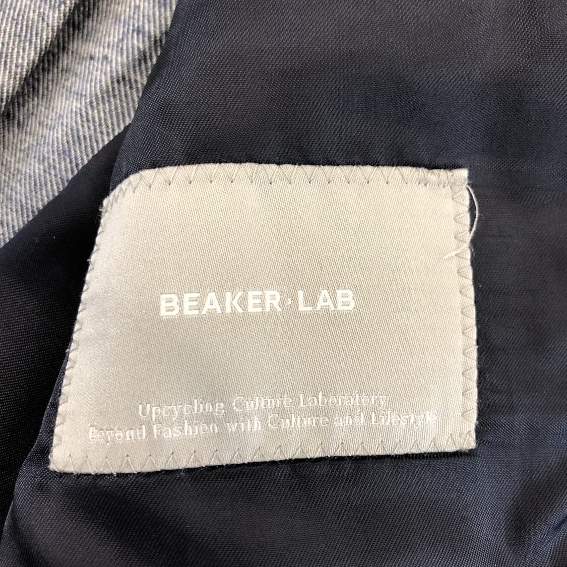 BEAKER LAB 비이커 헤링본 울자켓 95 사이즈  상품이미지6