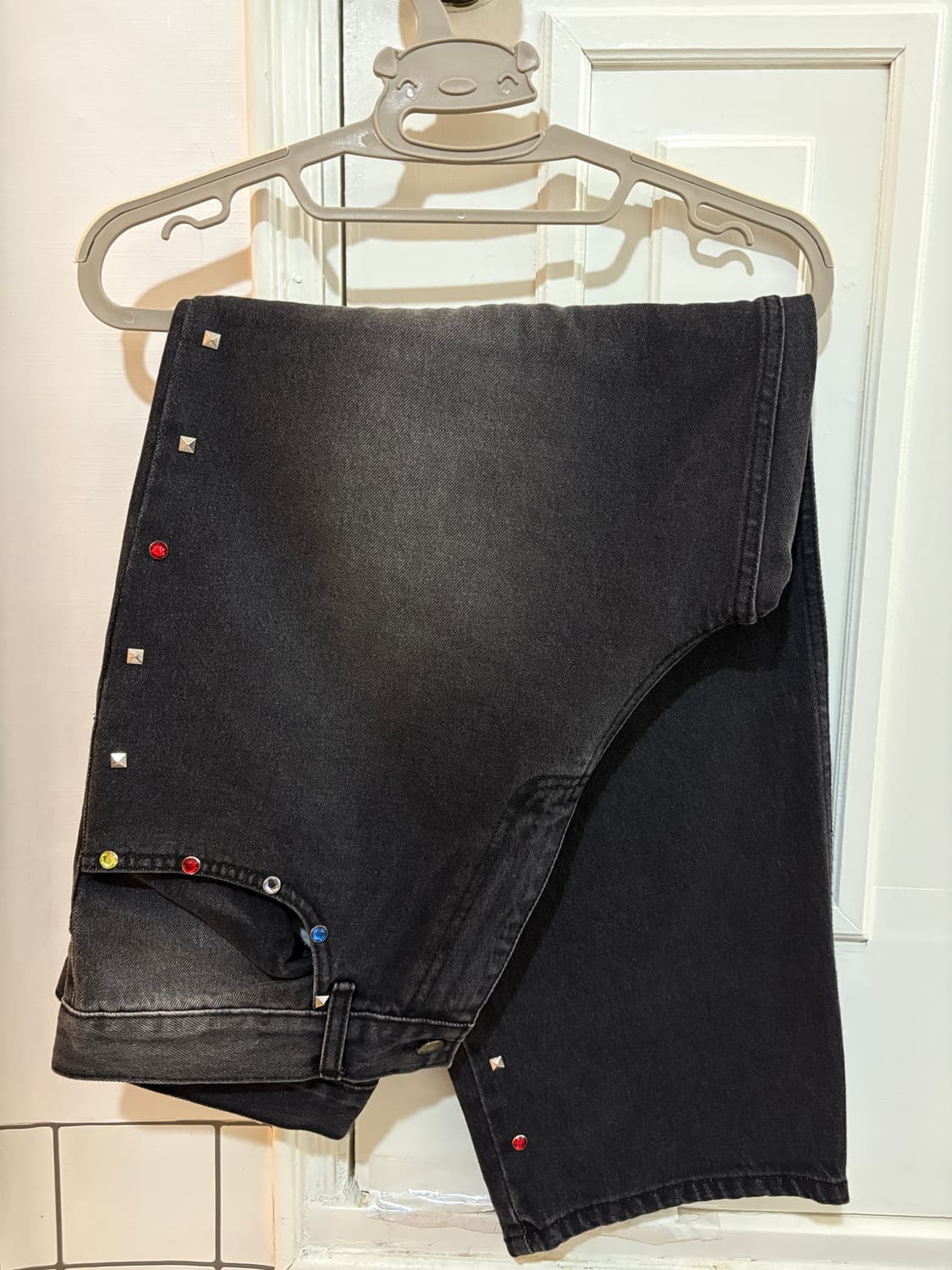 위캔더스 흑청데님팬츠 상품이미지1