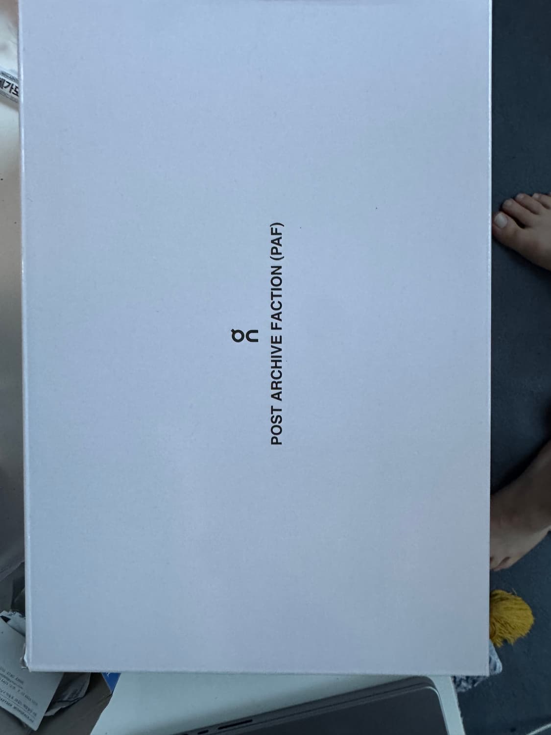 온 러닝 x 포스트 아카이브 팩션 (파프) 클라우드몬스터 2 시들링 화이 상품이미지7