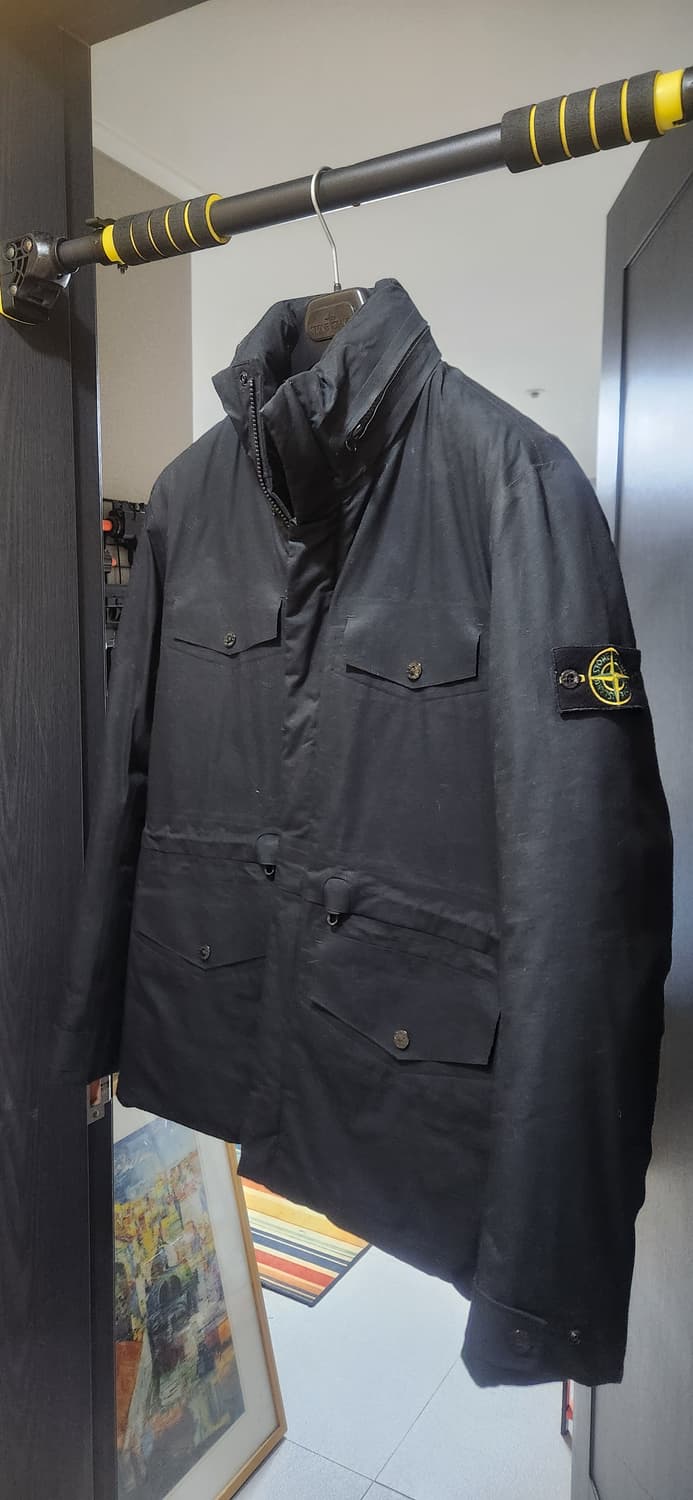 스톤아일랜드 야상 패딩 자켓 L(100)한글텍정품입니다 상품이미지1