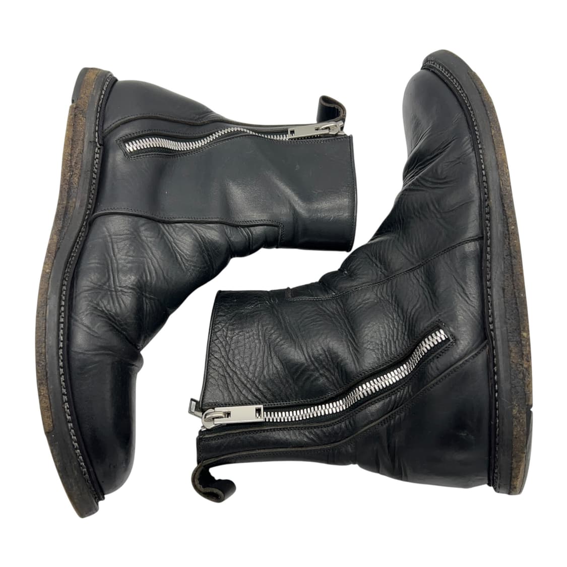 290 릭오웬스 10s 아카이브 더블 집업 부츠 상품이미지3