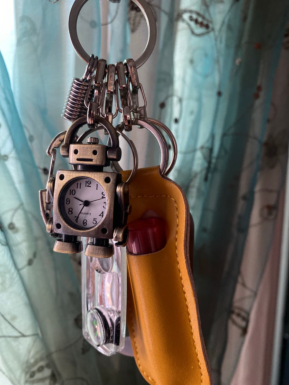 로봇 시계 2way 키링 상품이미지3