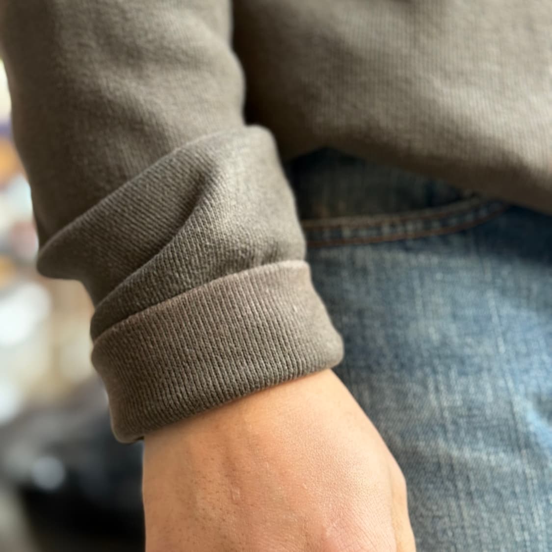 90's 폴로 랄프로렌 쿼터집업 풀오버 M 상품이미지10