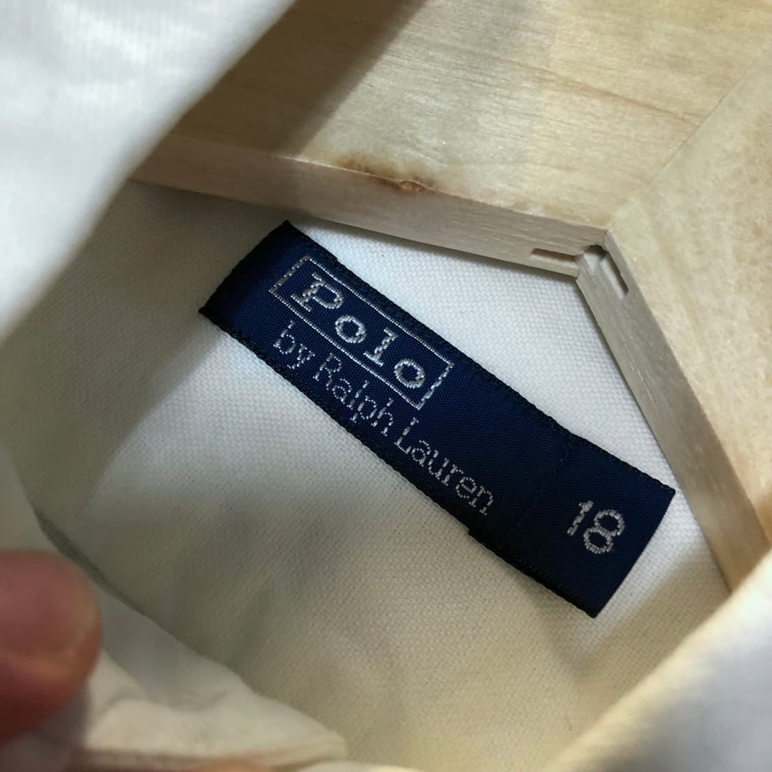 폴로 랄프로렌 셔츠 화이트 옥스퍼드 상품이미지5