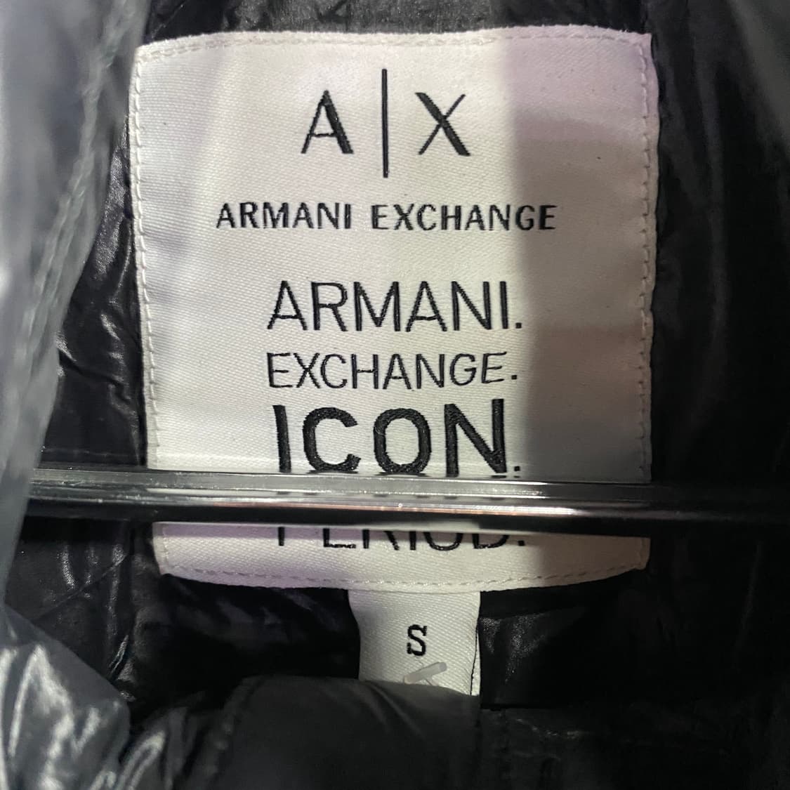 아르마니 익스체인지 후디드 패딩 자켓 B3836 상품이미지4