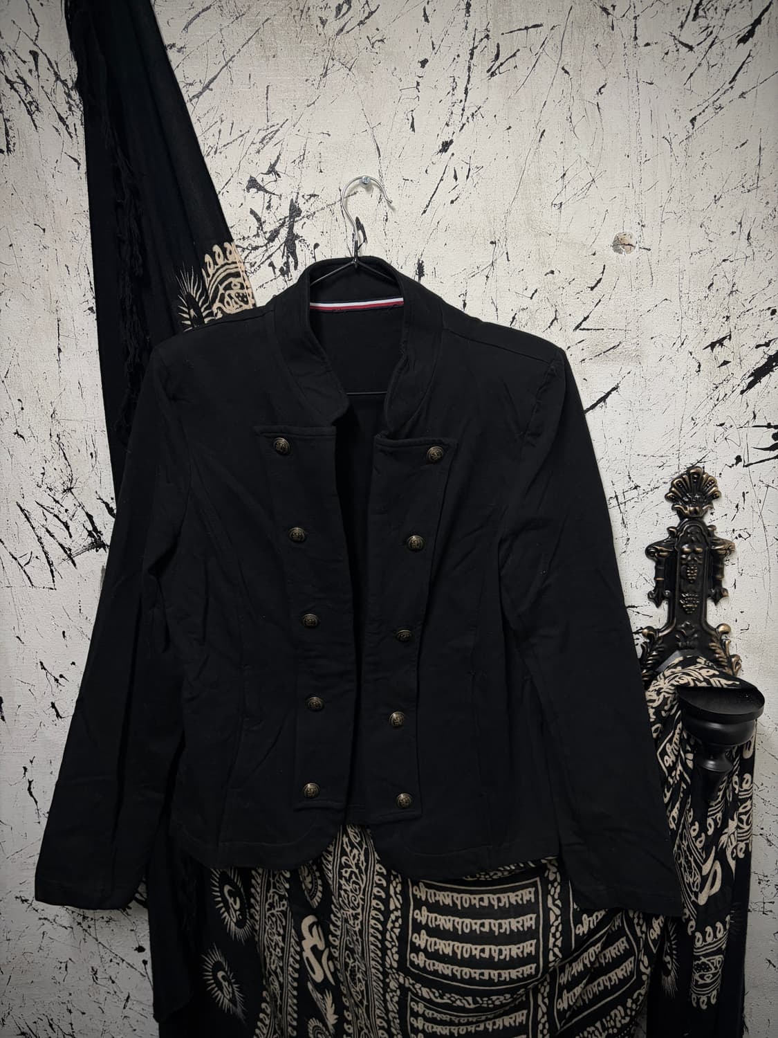 Buckle detail cotton jacket 상품이미지1