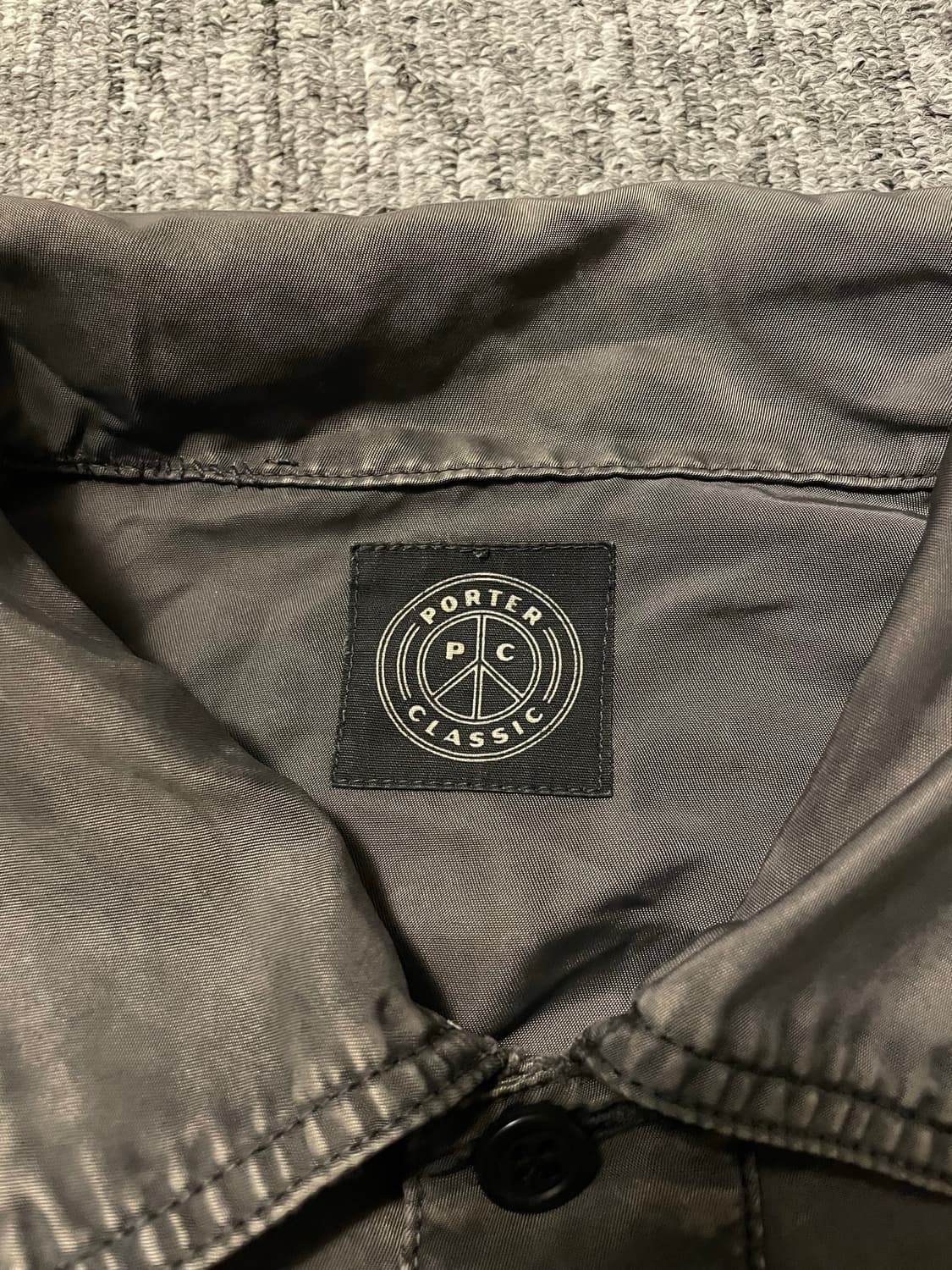 포터클래식 슈퍼 나일론 셔츠 카키 [M/105] 상품이미지4
