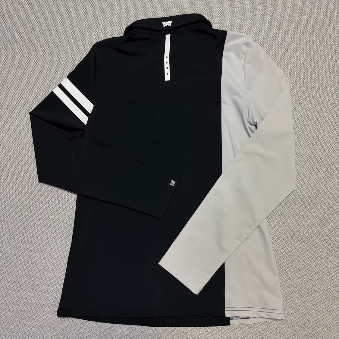 PXG 블랙 앤 화이트 긴팔 골프웨어 상품이미지6
