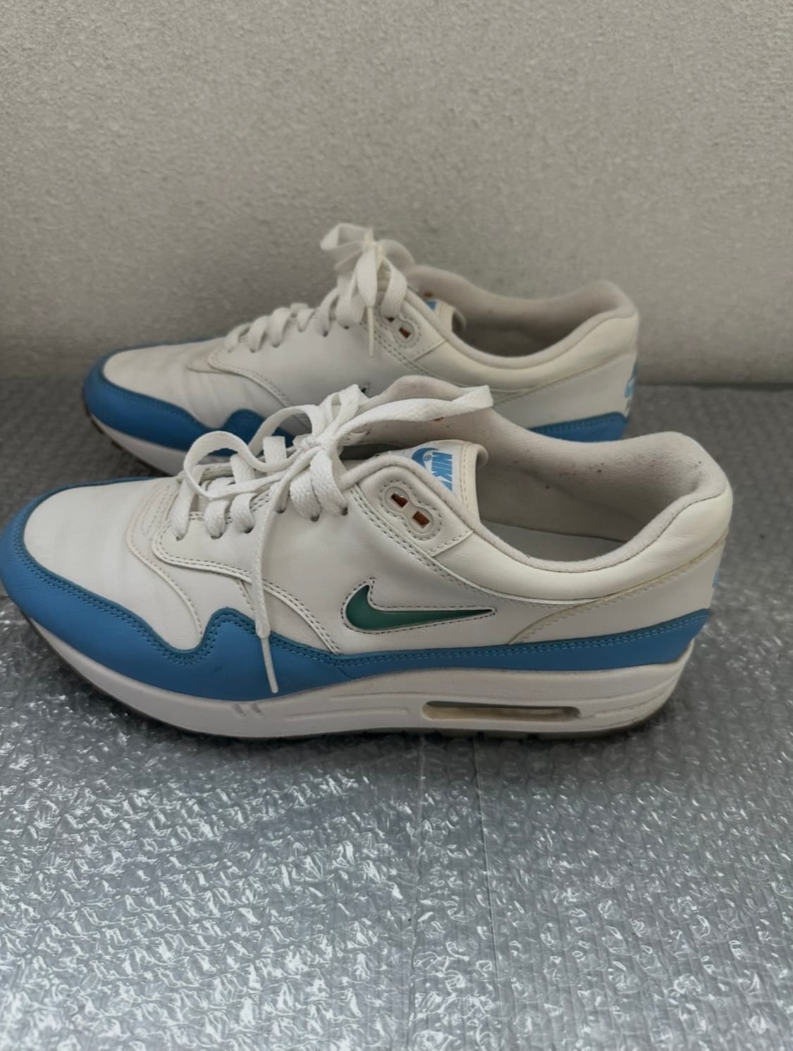 나이키 에어 맥스1 흰하 쥬얼 유니버시티블루 275 상품이미지2