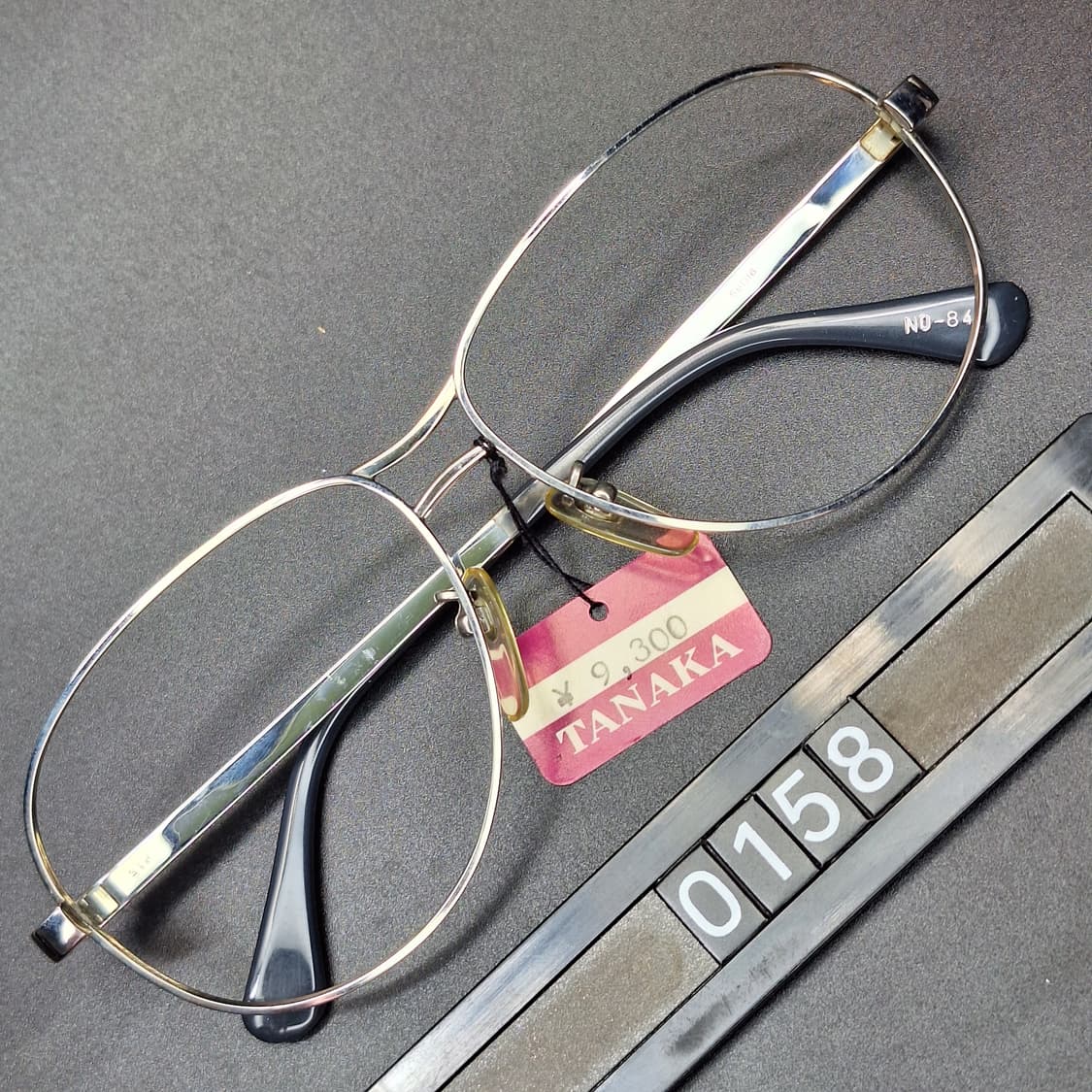 80s 일본제 빈티지 데드스톡 미사용/56mm 안경테 No-844 STP 상품이미지1