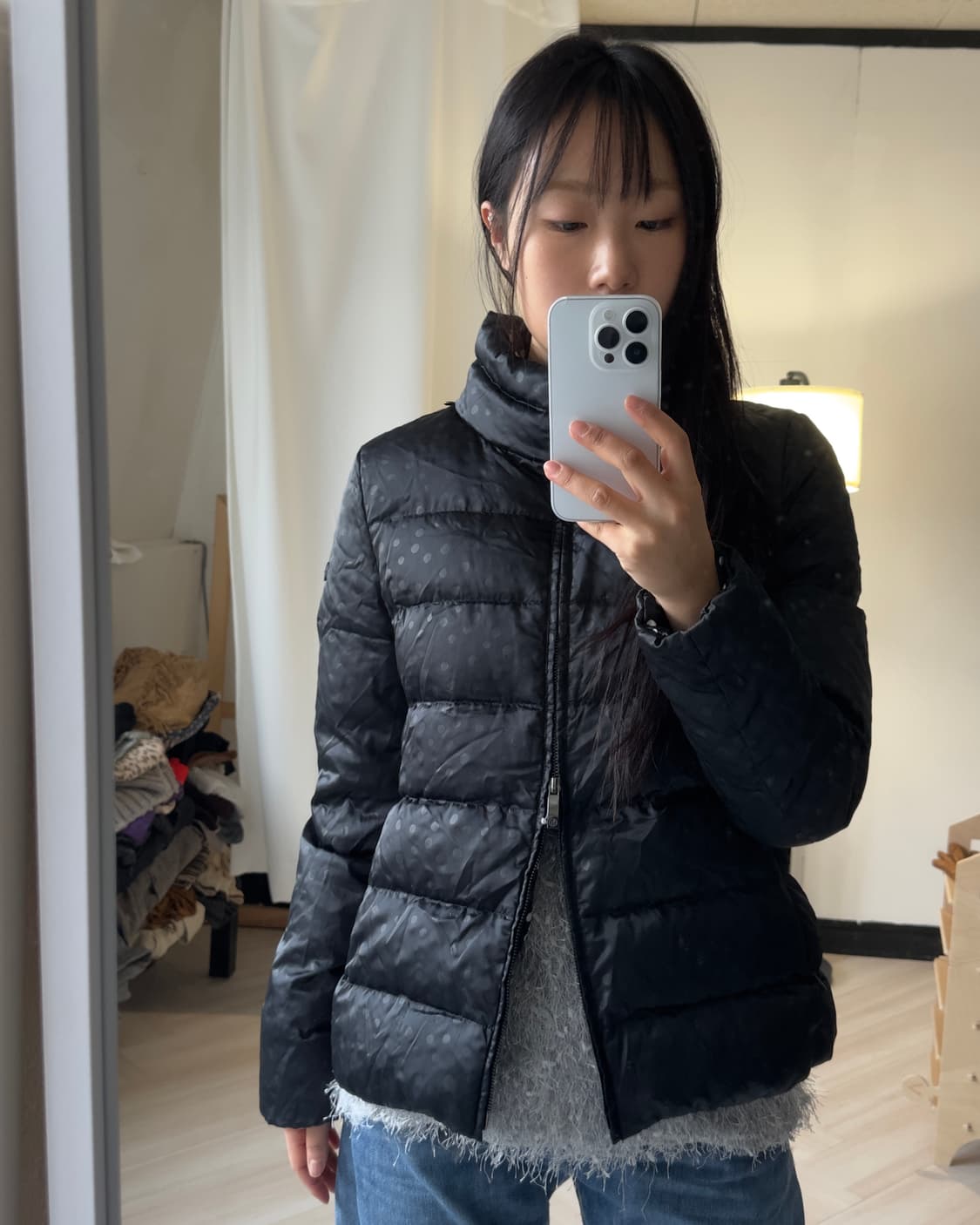 [Armani Jeans] Dot Real Down Jacket 상품이미지3