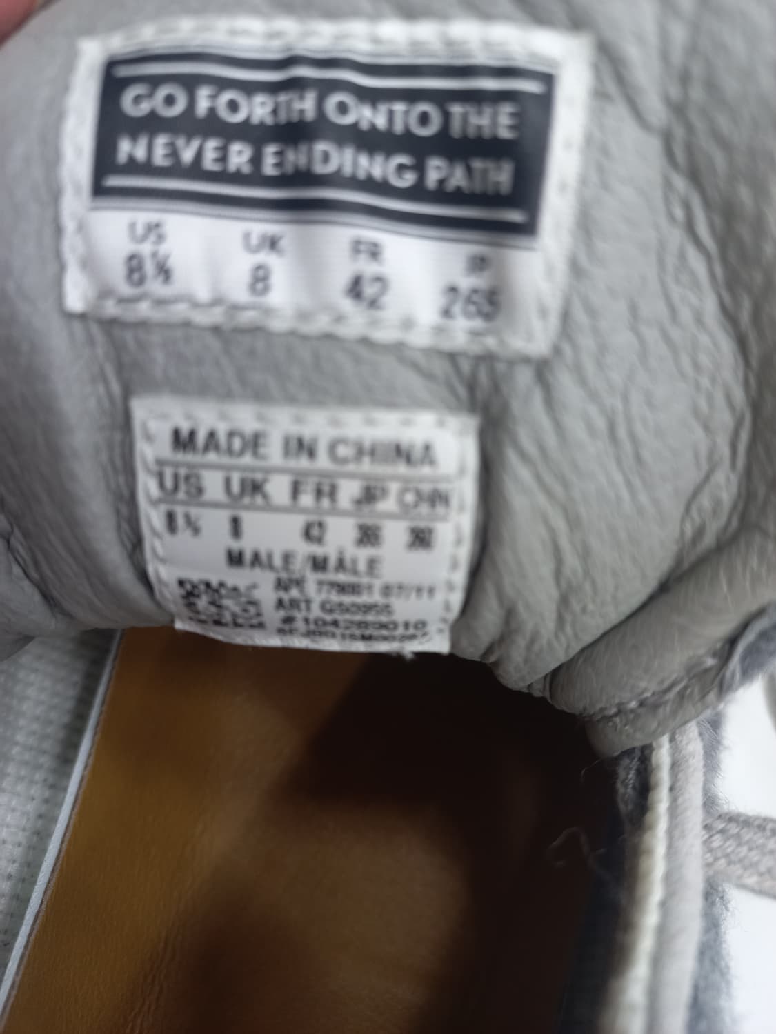 아디다스 램섬 스니커즈 265mm 상품이미지5