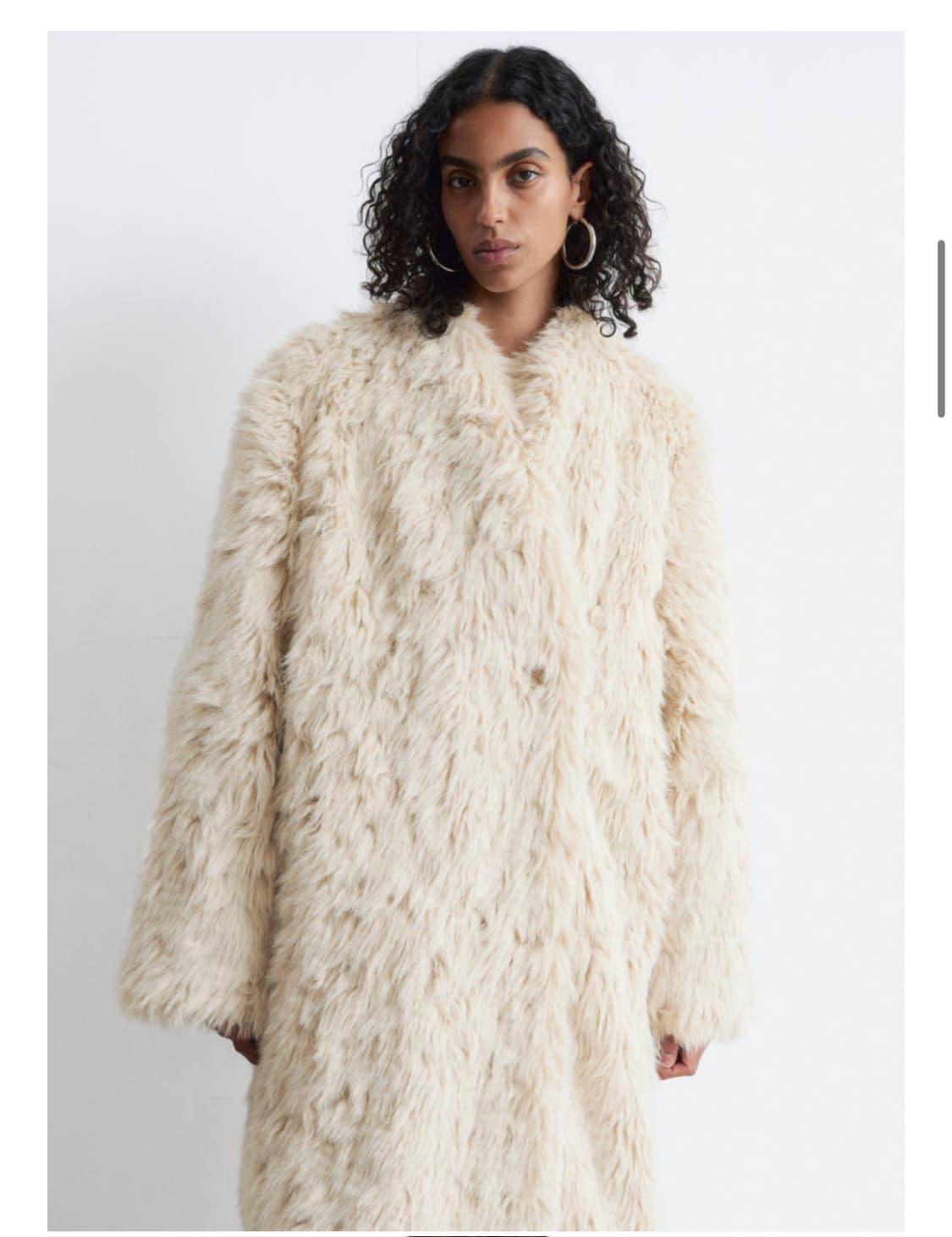 앤아더스토리즈 퍼 코트 상품이미지1