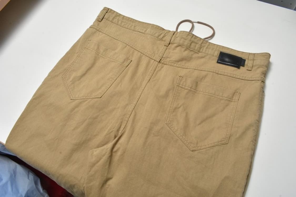 2021 준지 스트링 와이드 코튼 팬츠 50 N1182 상품이미지5