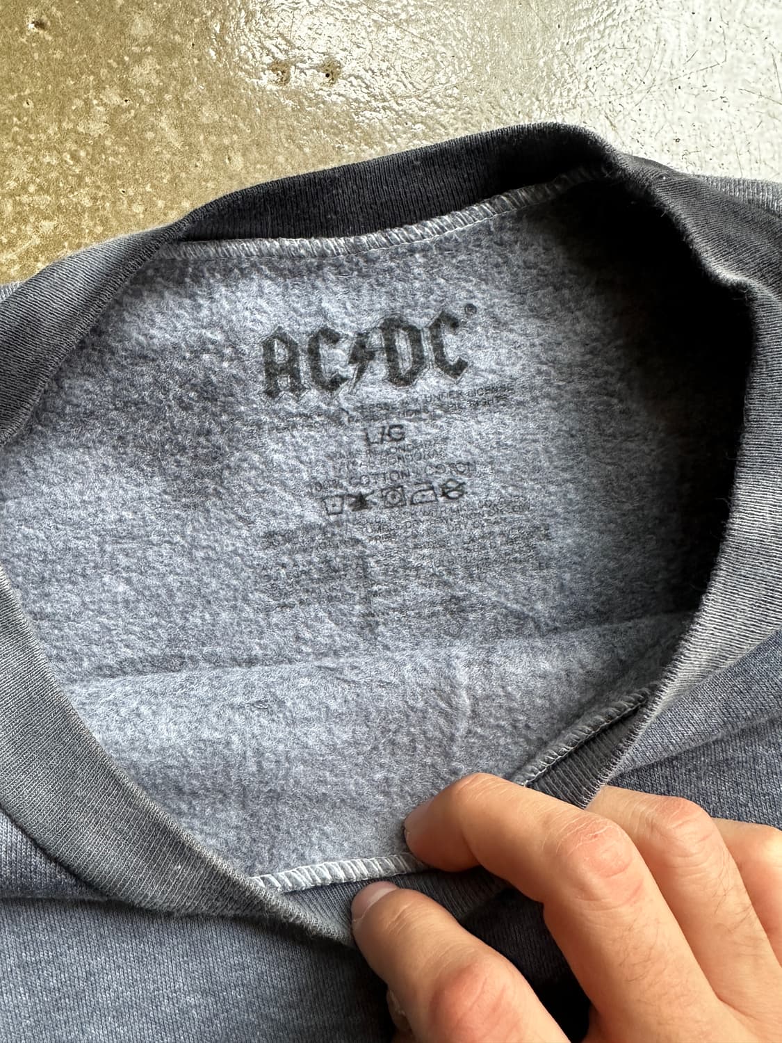 ACDC 타이다이 빈티지 스웻셔츠 상품이미지2