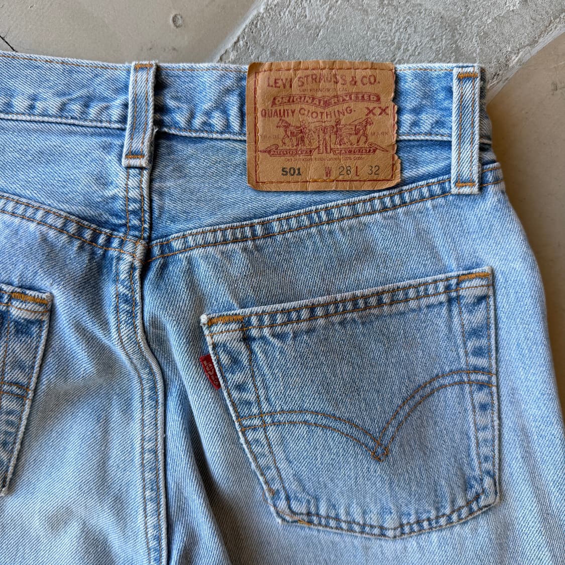 96s usa 리바이스 501 데님 팬츠 상품이미지7