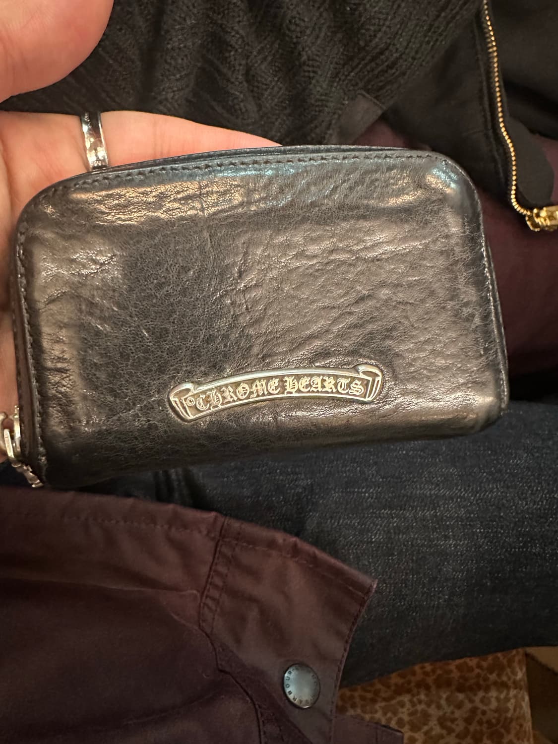 크롬하츠 동전지갑(내부 카드수납 가능) 상품이미지1