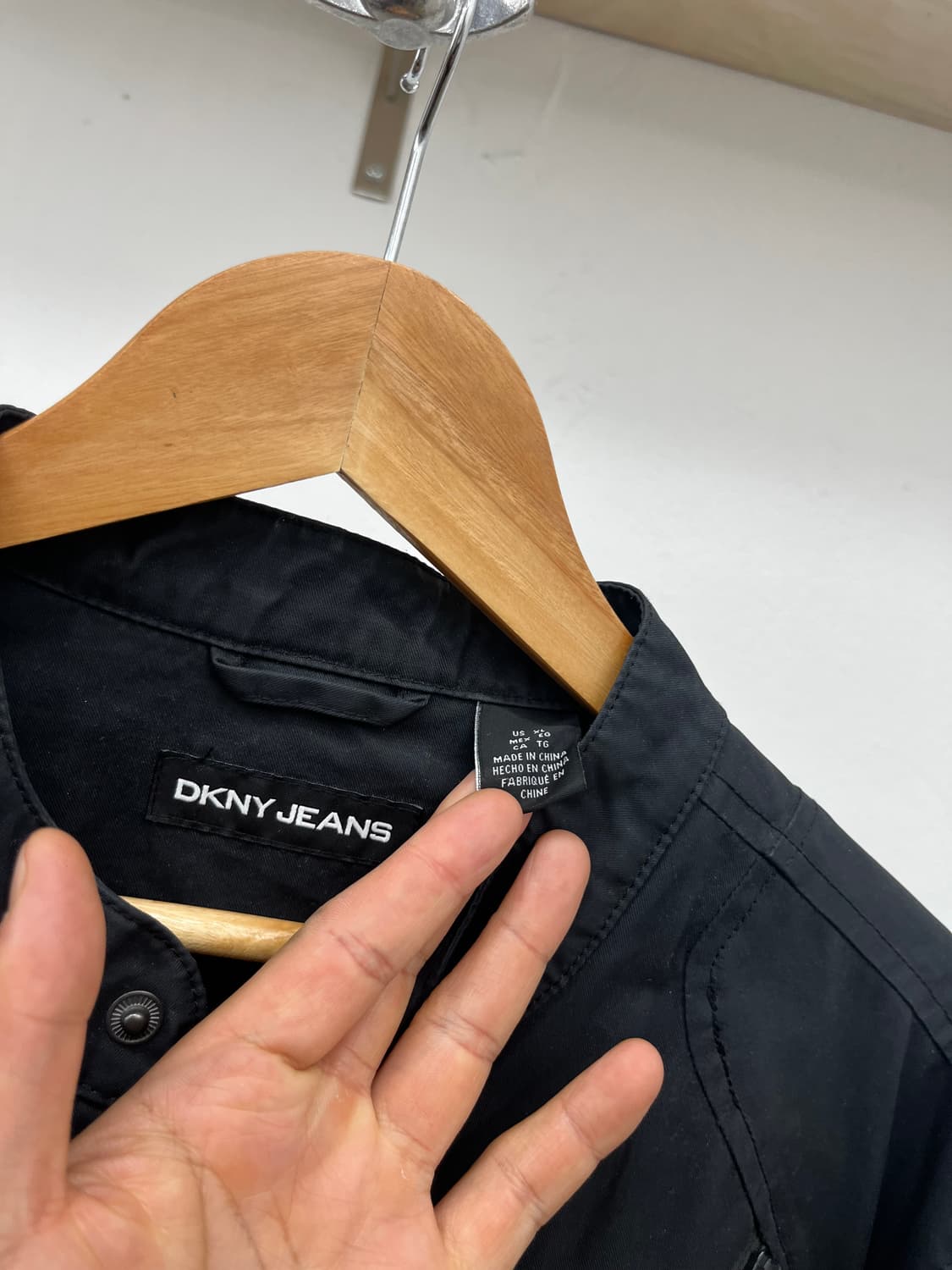 [2XL] DKNY BIKER OVERSIZED JACKET 상품이미지3