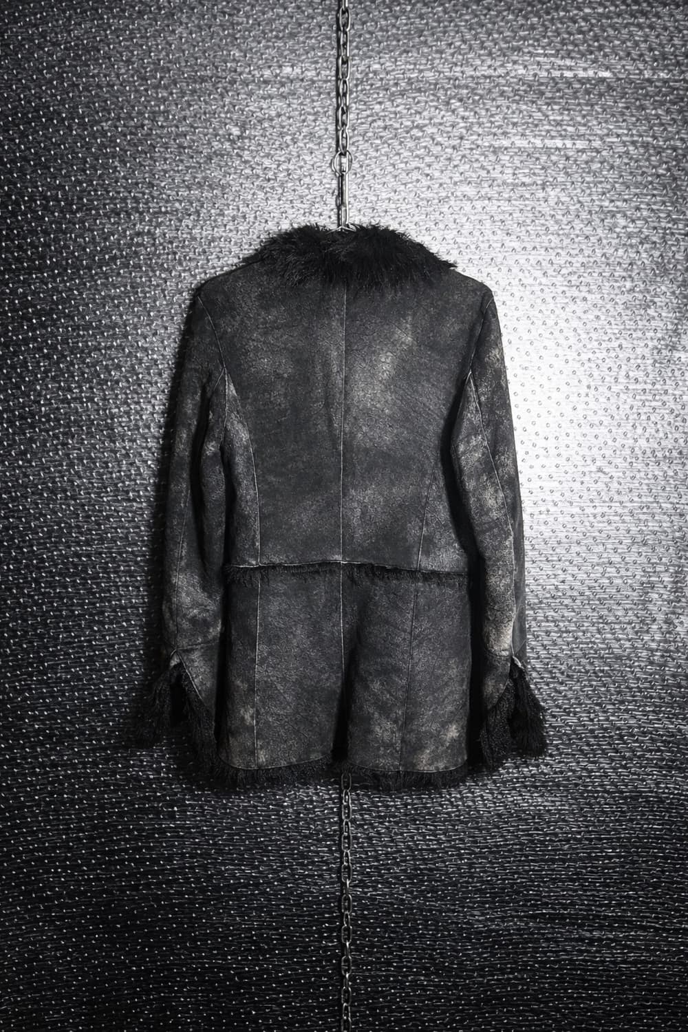 Les Copains 퍼 무스탕 코트 상품이미지2