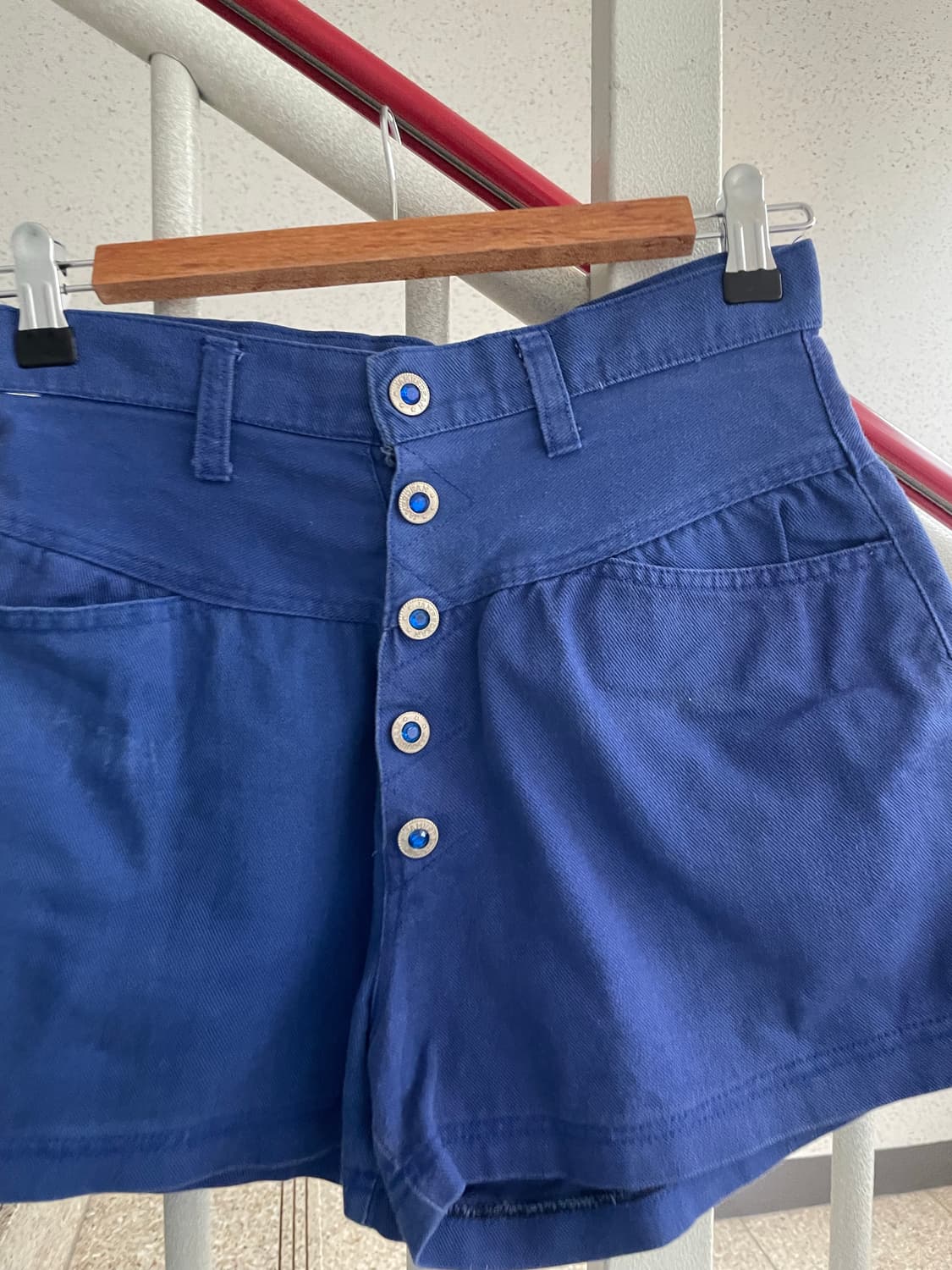 blue hot pants 상품이미지2