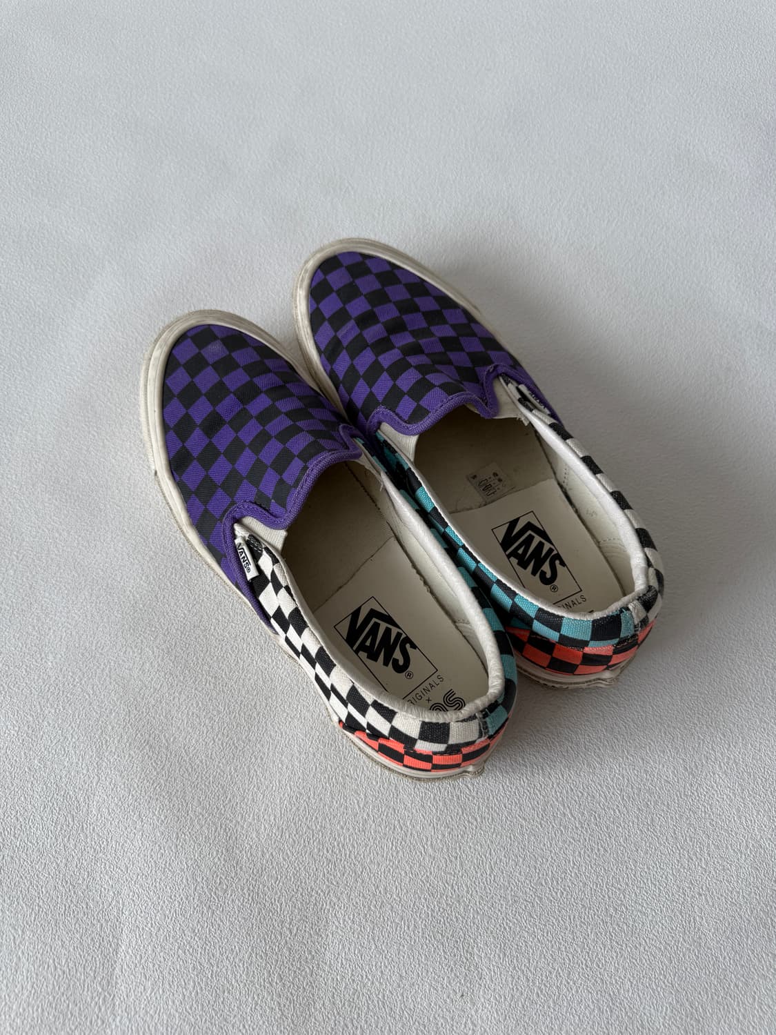 [270]반스(Vans) X SNS 체커보드 슬립온 상품이미지6
