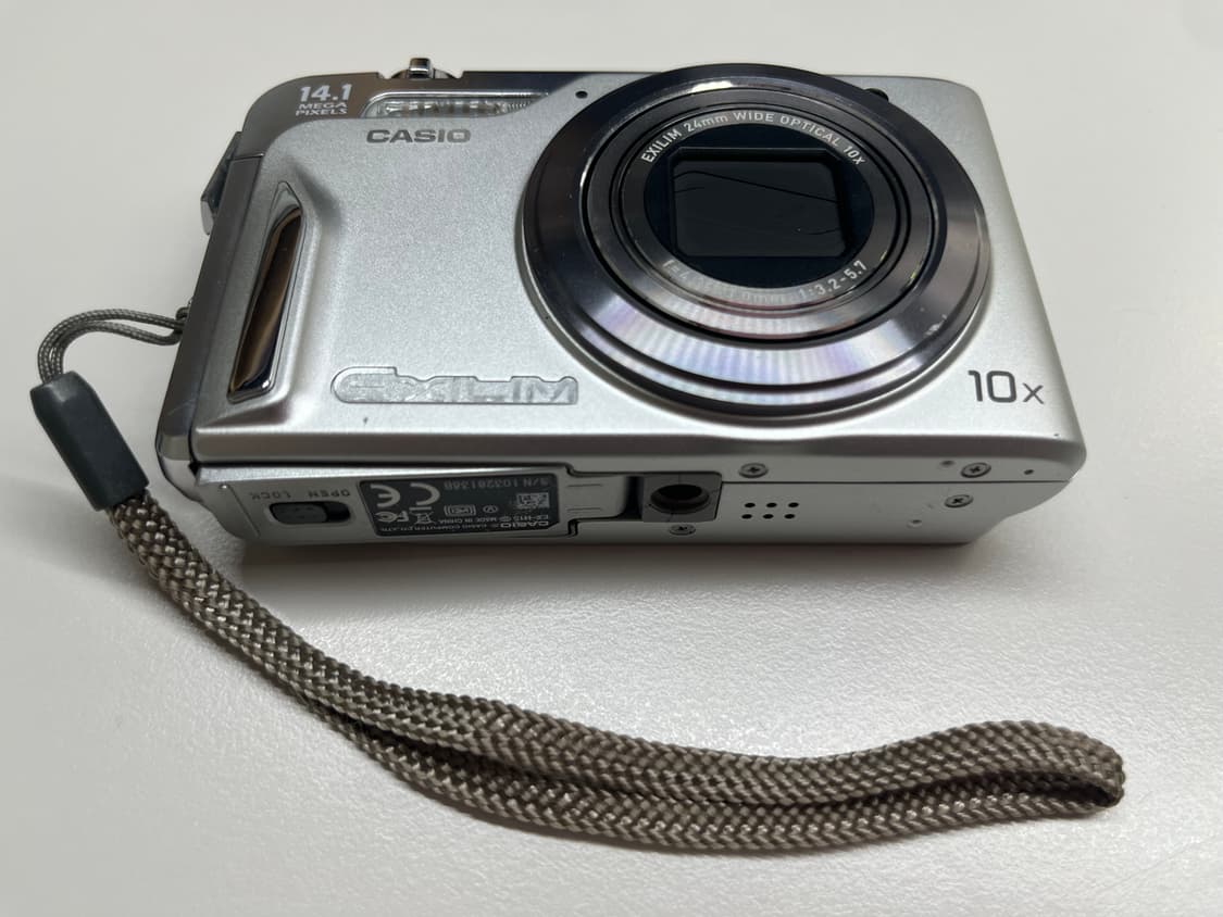 카시오 exilim ex-h15 디카 실버 정크(부품용/수리용) 상품이미지3