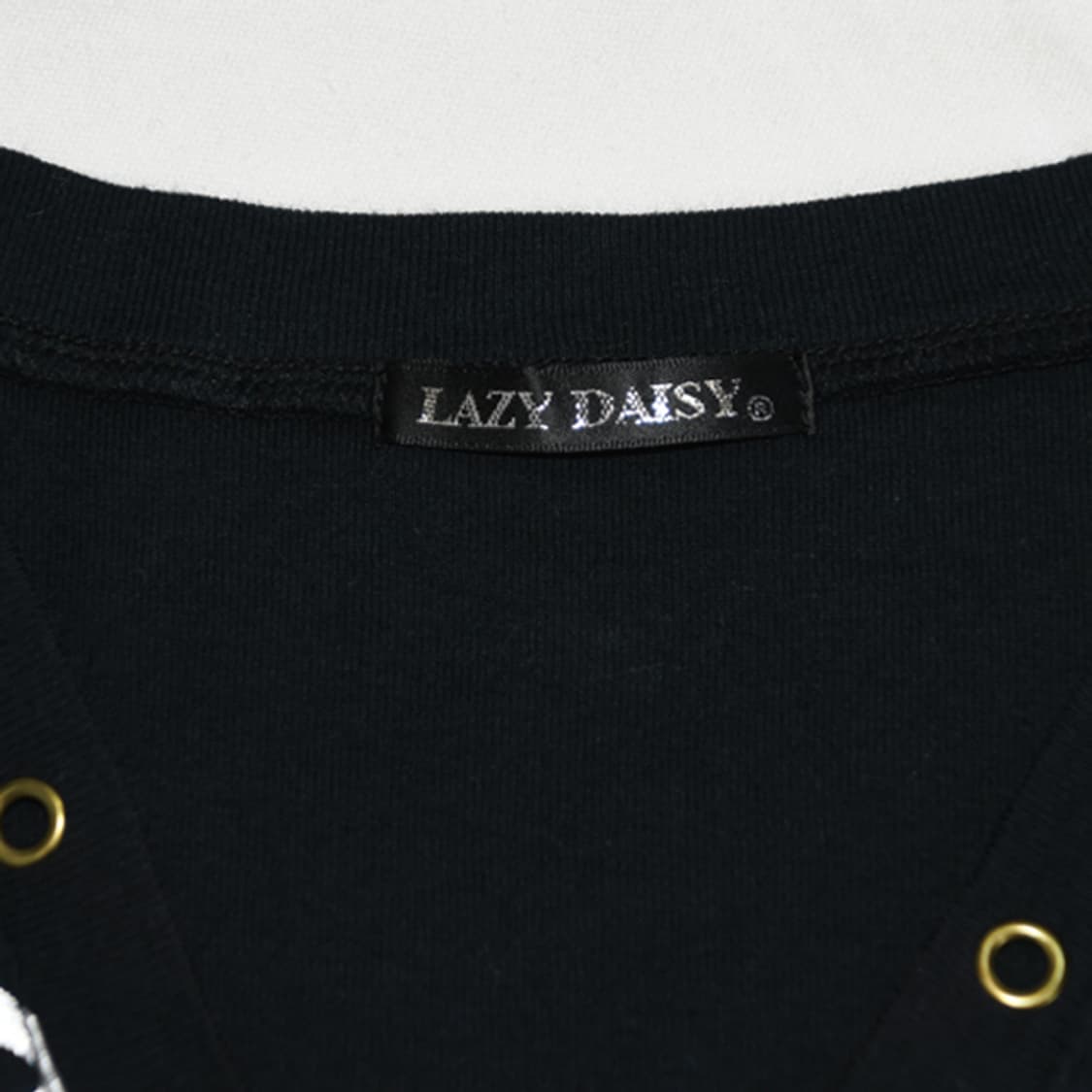 LAZY DAISY 체인레이스업반팔티셔츠 상품이미지6